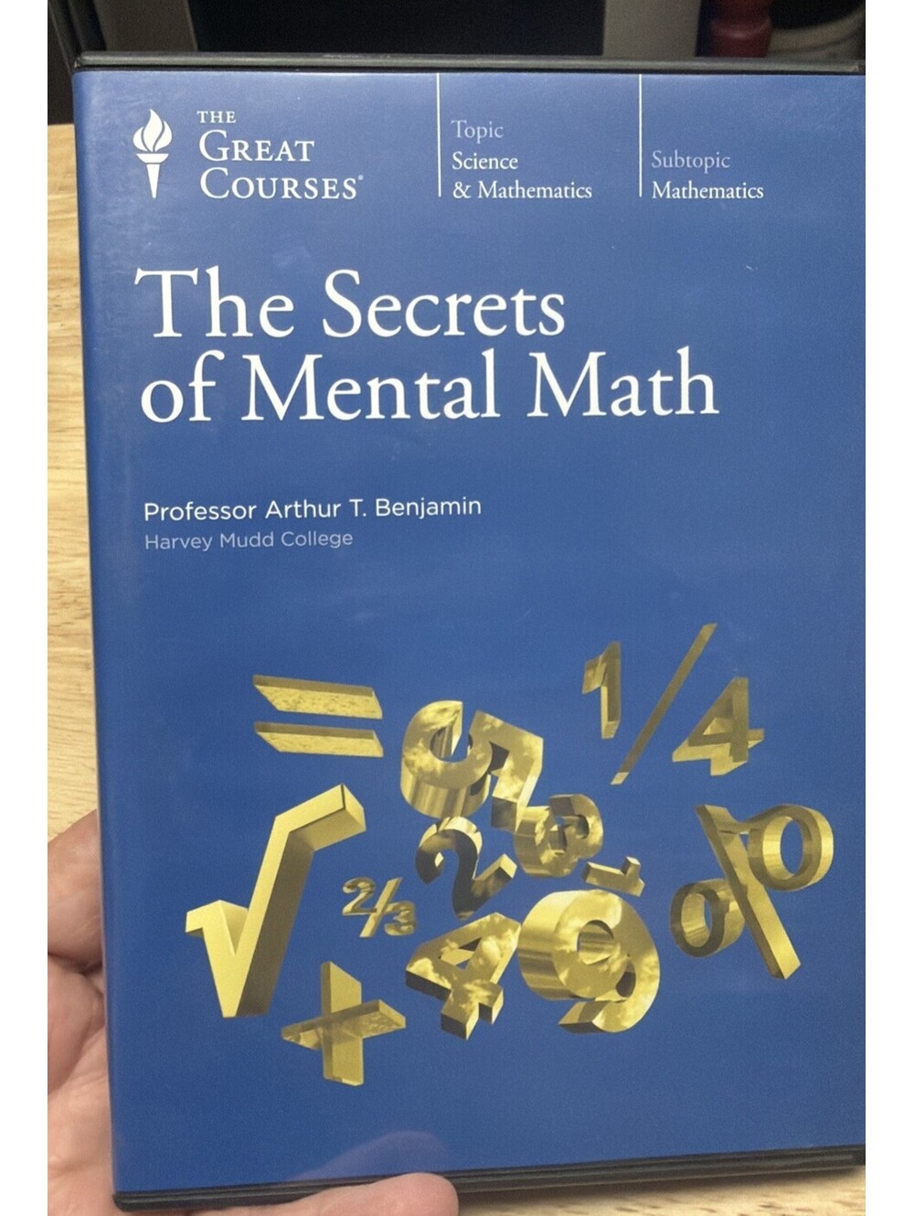 The Great Courses: The Secrets Of Mental Math (DVD, 2011, 2-Disc Set)